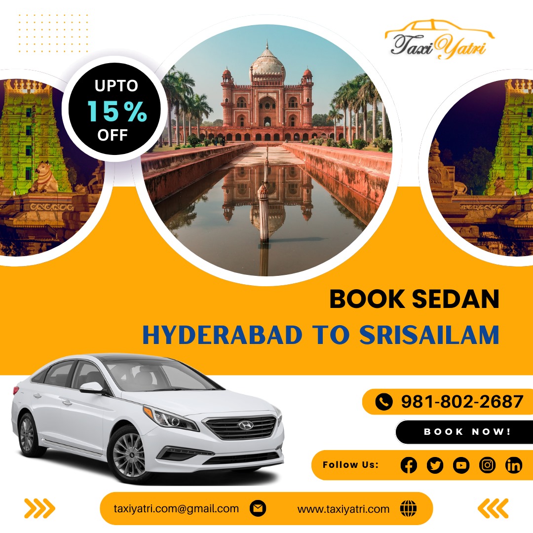 TaxiYatri's tweet photo. Experience Seamless Travel from Hyderabad to Srisailam with https://t.co/rtNNPfKRMI https://t.co/cyIDOMZDGy