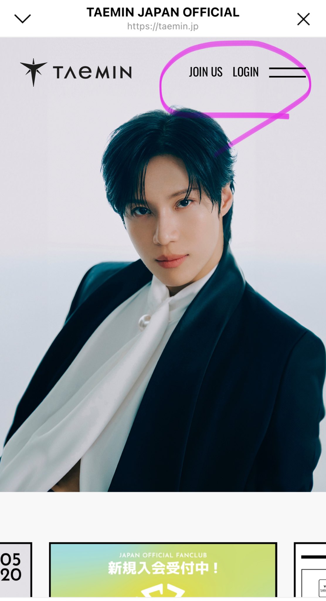 SHINee テミン ファンクラブ キット テミン 1期 ファンクラブキット - メルカリ