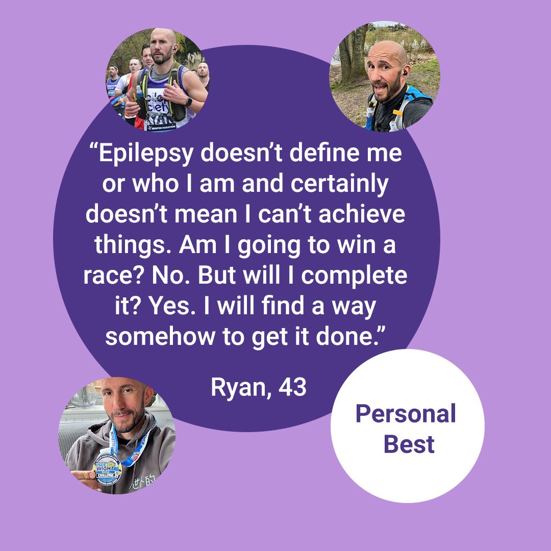 epilepsysociety's tweet photo. Ryanβs story is a perfect example of not letting #epilepsy stand in the way of meeting you #PersonalBests.
We want to share and celebrate many more this #NationalEpilepsyWeek, so tell us yours! π
Read Ryan's full story here: https://t.co/F0gHKXQUgP
#TeamPurple https://t.co/lww1iSRoz3