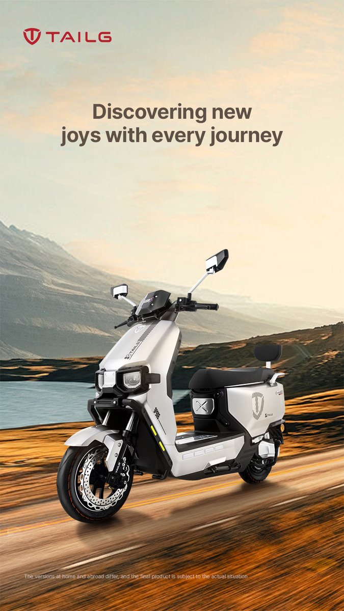 Enjoy a wonderful travel life with TAILG F55! Quality configuration allows you to discover new fun on every journey!
#TAILG #LongRangeElectricVehicles #electricvehicle #ElectricMobility #escooter #NewEnergy