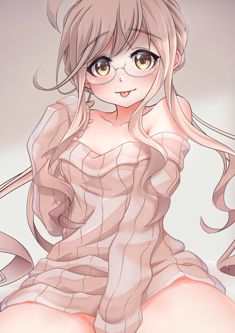 #無言で眼鏡娘をあげる見た人もやる 