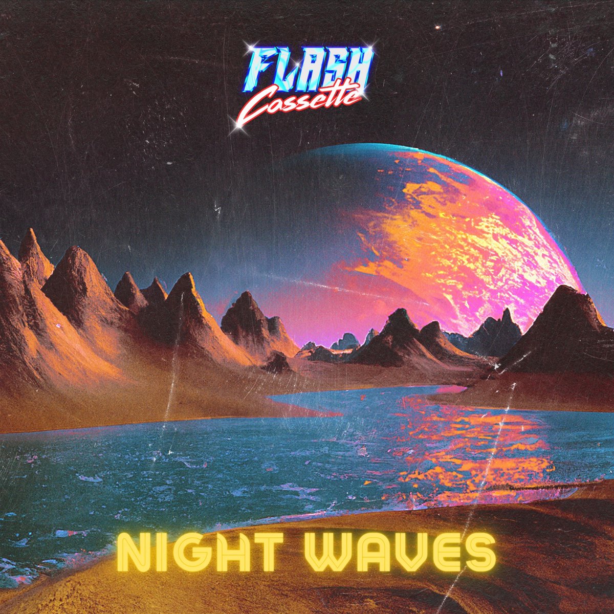 flashcassette's tweet image. Brand new Flash Cassette album ‘Night Waves’ will be arriving 4th October 2024! 
Beyond excited for folks to hear this collection of electronic jams! 

Cover art by the ridiculously talented Nibera. 
⚡️📼
#NewAlbum #synthfunk #synthwave #80s #retrowave #albumart #niberavisuals