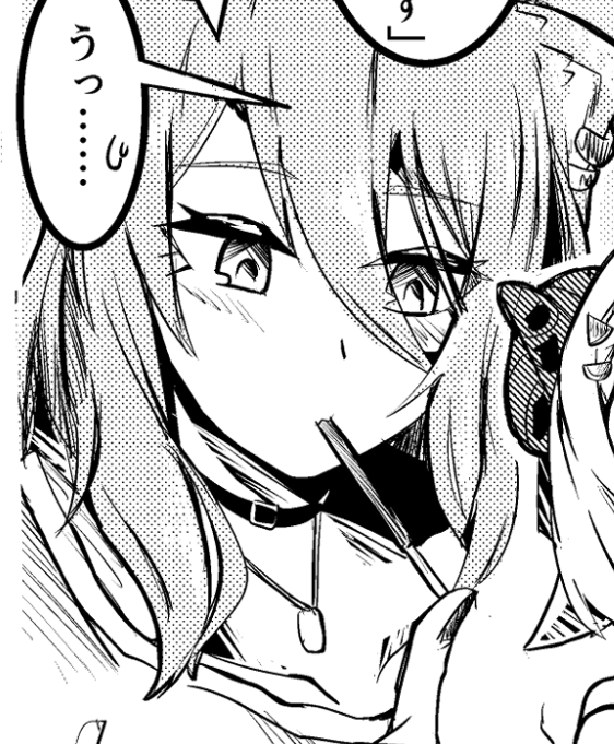 可愛く描けたな～って。
 #我ながら天才なお顔4選 