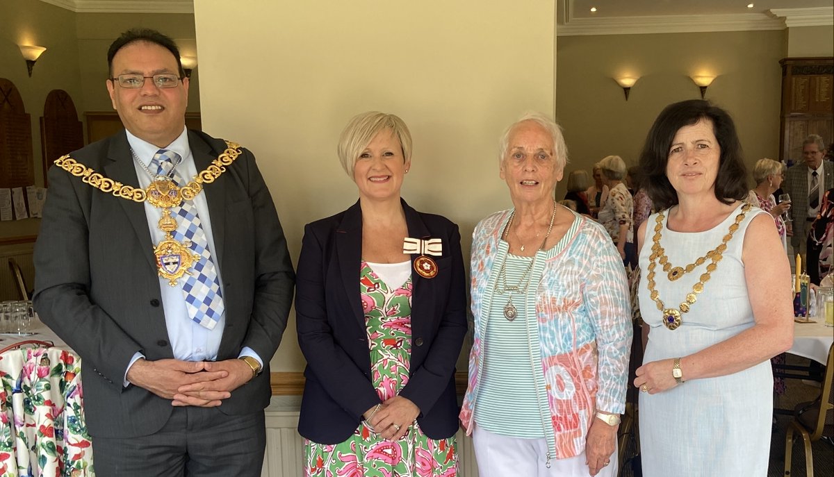 It was a real pleasure to represent <a href="/LordLtWY/">Prof Adeeba Malik CBE, Lord Lieutenant W.Yorkshire</a> &amp; join #Keighley Town Mayor Cllr Hussain this weekend at the 90th anniversary of the Keighley Soroptimists. It was truly inspiring  to meet so many proactive, change-making women doing incredible work at home and abroad <a href="/SoroptiTweet/">Soroptimist International</a>