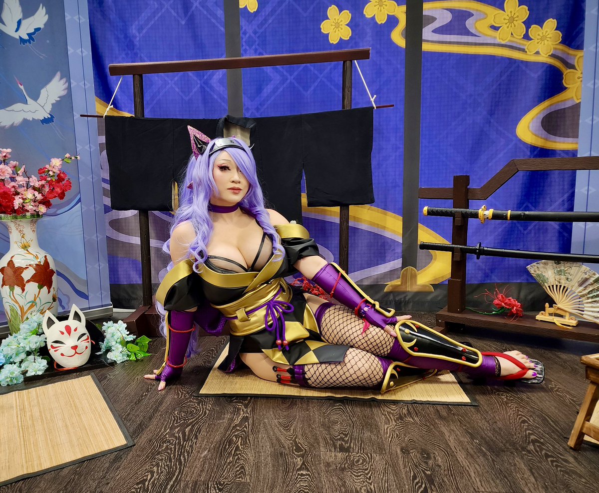 YayaHan's tweet photo. New cosplay! Camilla, Ninja Edition! 
#fireemblemheroes https://t.co/r2dvDslsrh