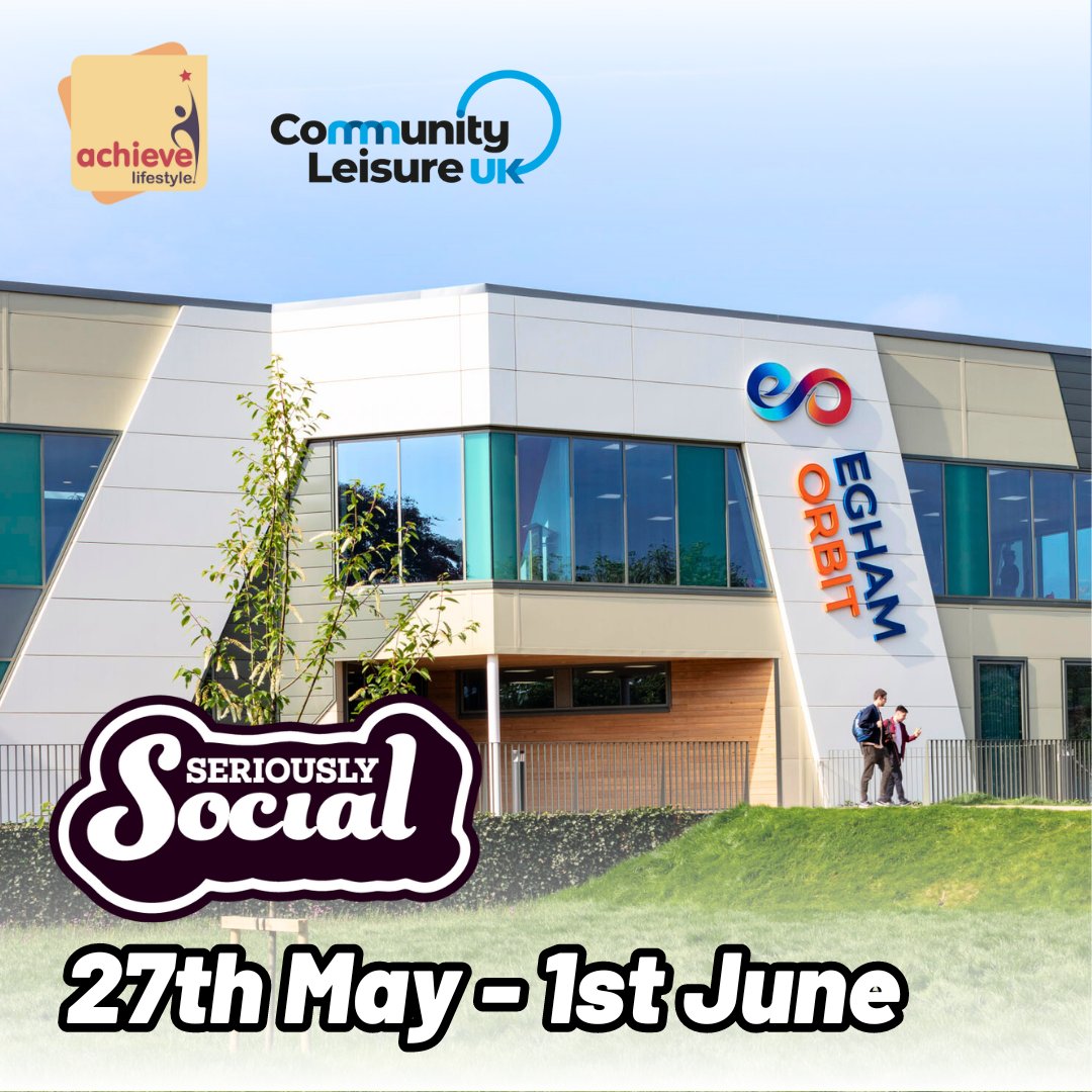 We’re joining Community Leisure UK and their #SeriouslySocial to mark how Charitable Trusts like ours support people to live healthier, happier and more active lives. 

Please join us from Monday, 27th May, by reading, watching, liking and sharing our message!

#SeriouslySocial