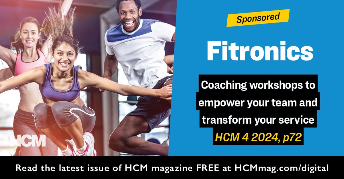 Look out for our featured article in the latest issue of <a href="/HCMmag/">HCM magazine</a>  - see page 72! 

Or read online at healthclubmanagement.co.uk/health-club-ma… 

#coaching #workshops #fitnessindustry #media
