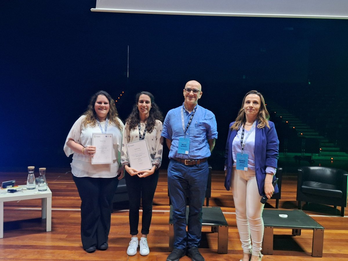 Big congrats to Barbara Marques (T Morais team), Inês Pereira-Gomes (@CLodeiro4Nano team) and Catarina Silva (A Paulo team) for the #2024IBiCC Poster Prizes 👏👏👏 Generously supported by @RoySocChem Dalton Trans, Inorg Chem Front & RSC Chem Biol @spquimica @laqv_requimte