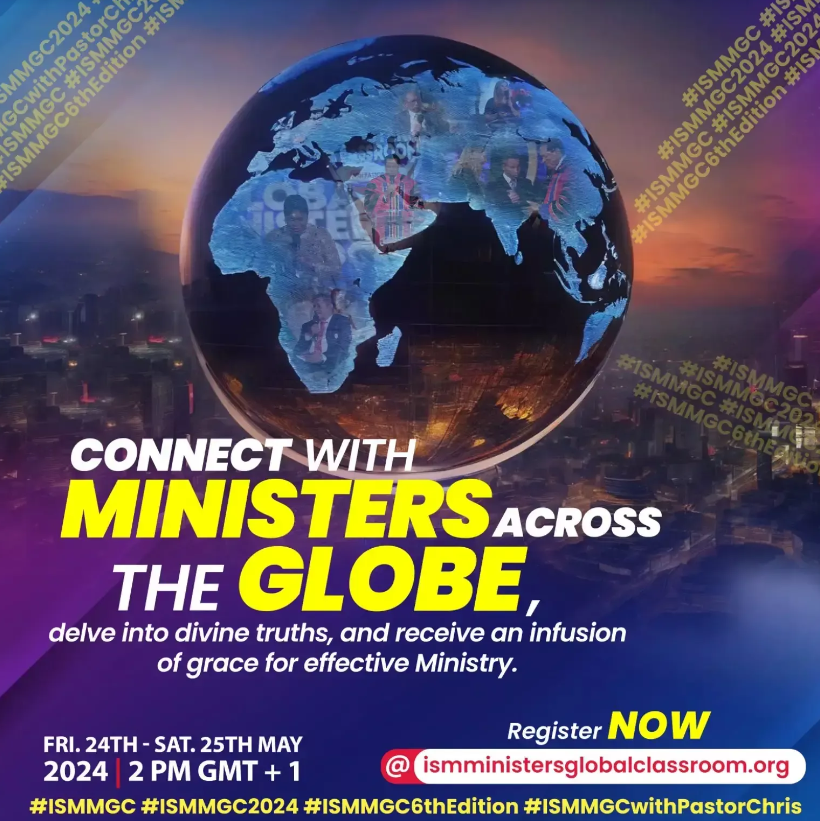 From 8 million in 2018 to 168 million in 2023, the ISM Global Ministers’ Classroom continues to grow! Be part of this extraordinary journey on May 24-25, 2024. Equip yourself for effective ministry. #GMC2024 #PastorChris