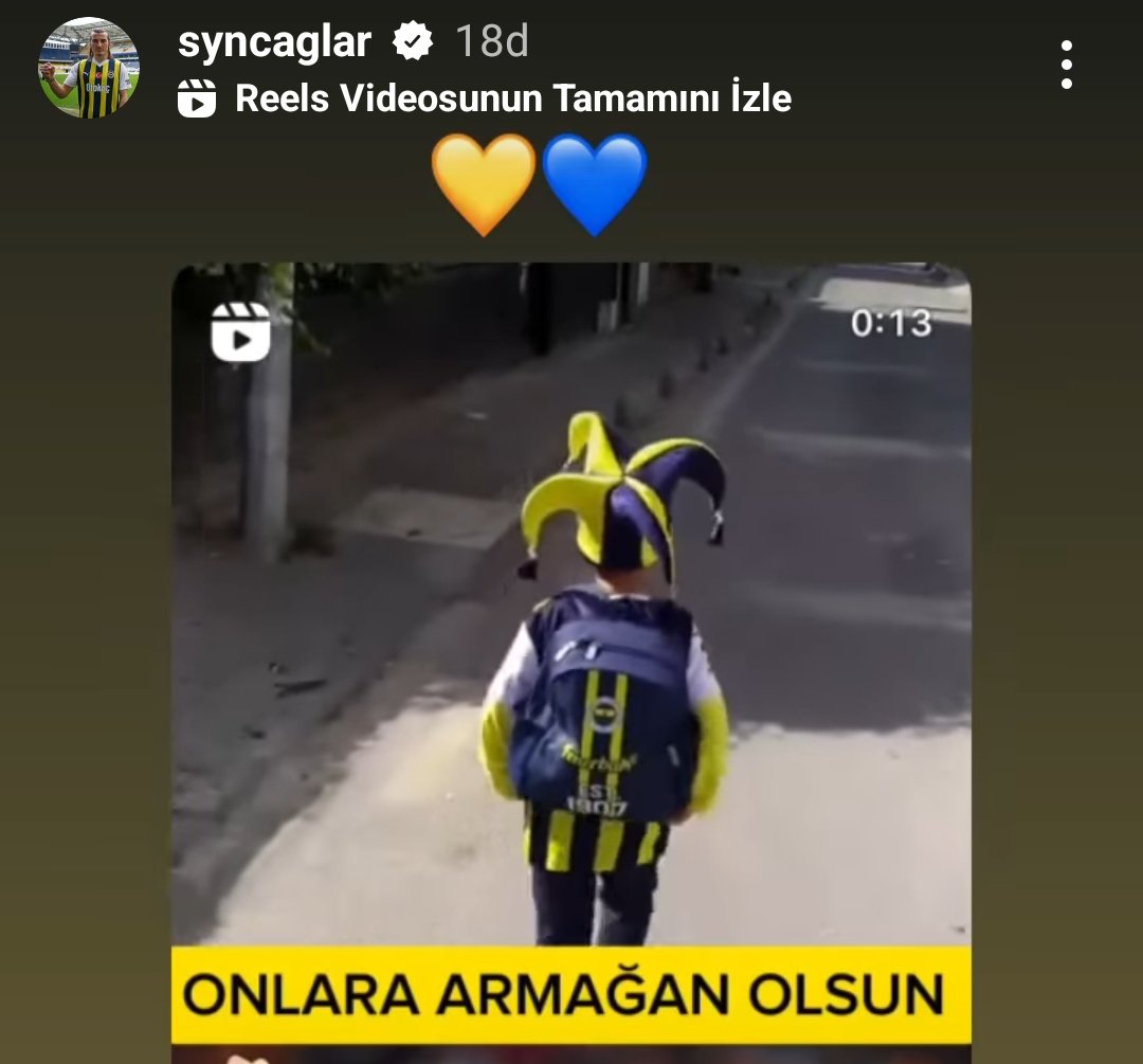 Çağlar Söyüncü'nün paylaşımı