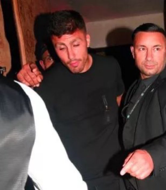 Jack Grealish and Rodri leaving their title winning party at 5am this morning. 😂😂