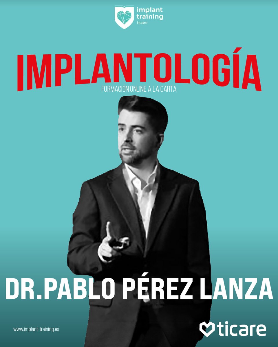 ticareimplants's tweet image. ¡Esta noche #TicareWebinar!

El Dr. Pablo Pérez nos hablará sobre el Remodelado óseo y los factores periimplantarios que contribuyen a su disminución.✔️

👉 Te esperamos en #ImplantTraining implant-training.es

#Ticare #MovingForCare