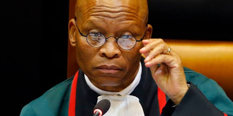 President Zuma & MK Party , don't worry about ConCourt 's judgment. We will be fine. God ; thank you very much for giving us former Chief Justice Mogoeng Mogoeng #VoteMKParty