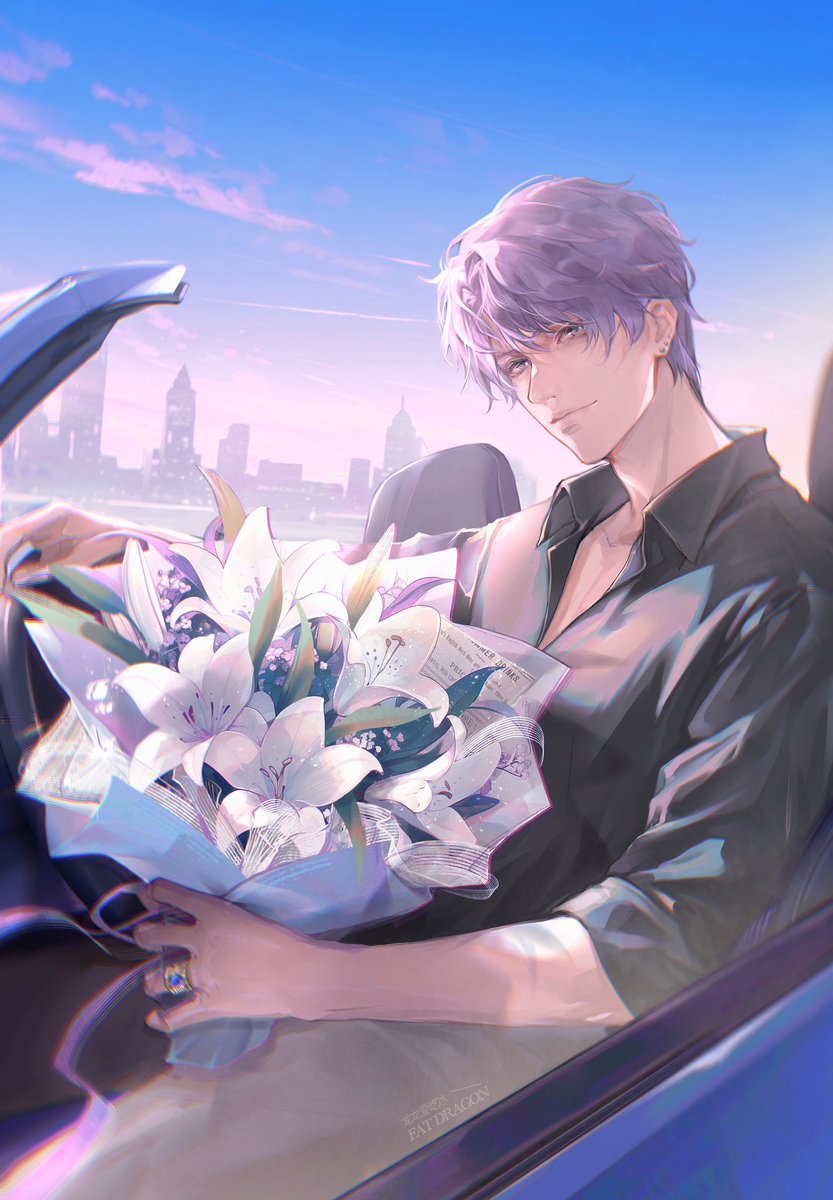 Fatdragon96's tweet photo. Date day💗
#恋と深空  #ホムラ #恋与深空 #LoveandDeepspace #Rafayel #祁煜 https://t.co/MtM6xJjptU