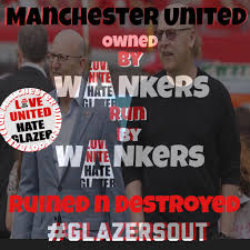 #GlazersOut #GlazersAreVermin #GlazersAreParasites