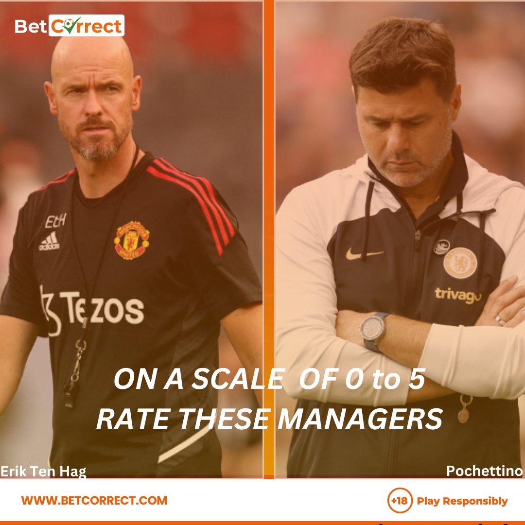 Guy's, now that the season has ended, let's rate the performance of these managers. #Betcorrect

Make we rate dem performance and see who try pass.