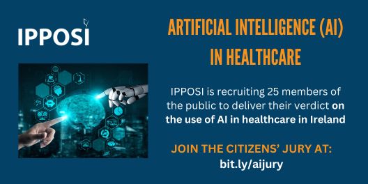 Residents in Ireland, 18+ years, are invited to serve on the Citizen’s Jury to explore “Should we increase the use of AI in healthcare”. To apply before June 21st: bit.ly/juryform1 For more details: bit.ly/aijury #citizensjuryAI