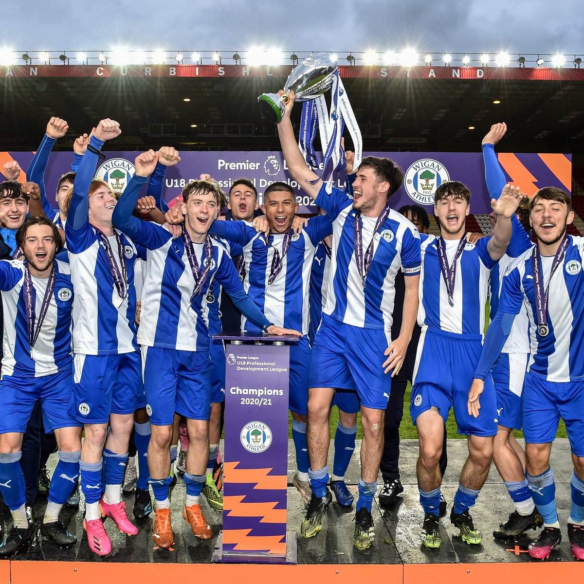 Our U18s made history and became PDL National Champions, #OnThisDay in 2021! 💙 #wafc 🔵⚪️