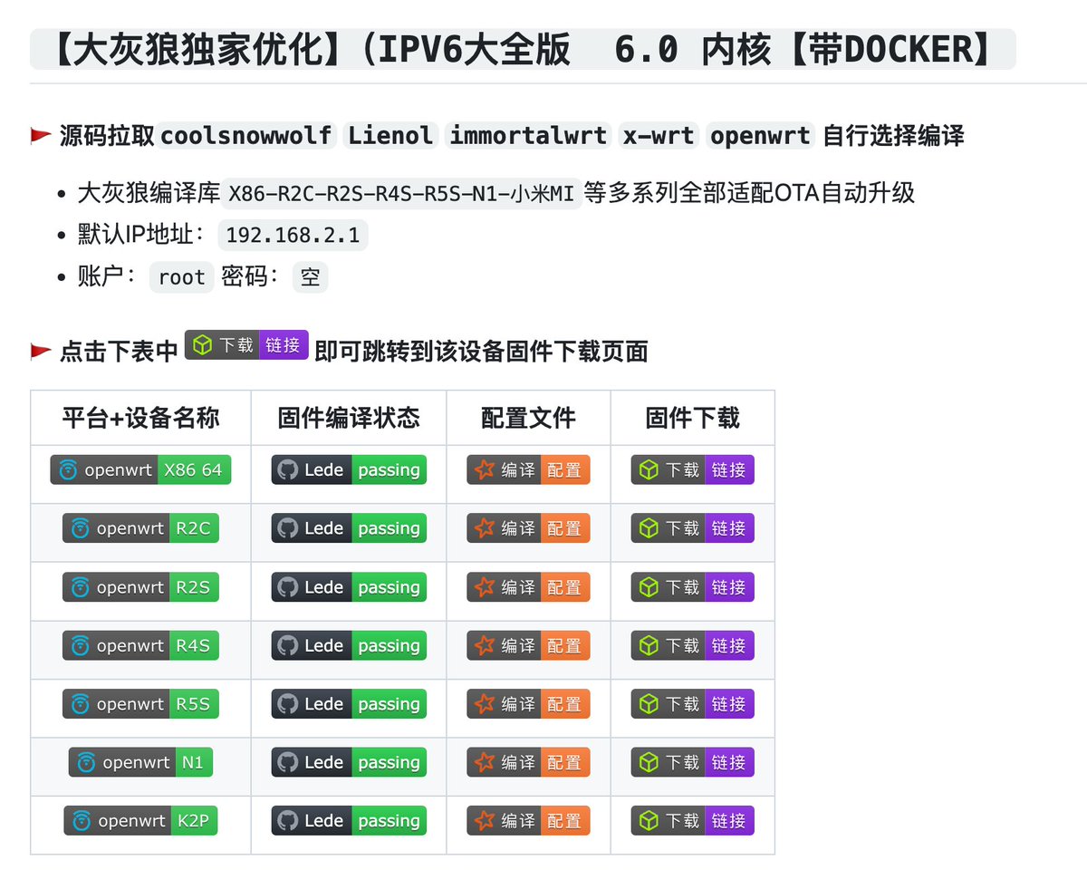 igeekbb's tweet image. #OpenWrt 玩玩新固件，我常用的 mosdns、passwall、turboacc 正好都有。github.com/shidahuilang/o…
大家有好的OP软路由固件推荐吗？