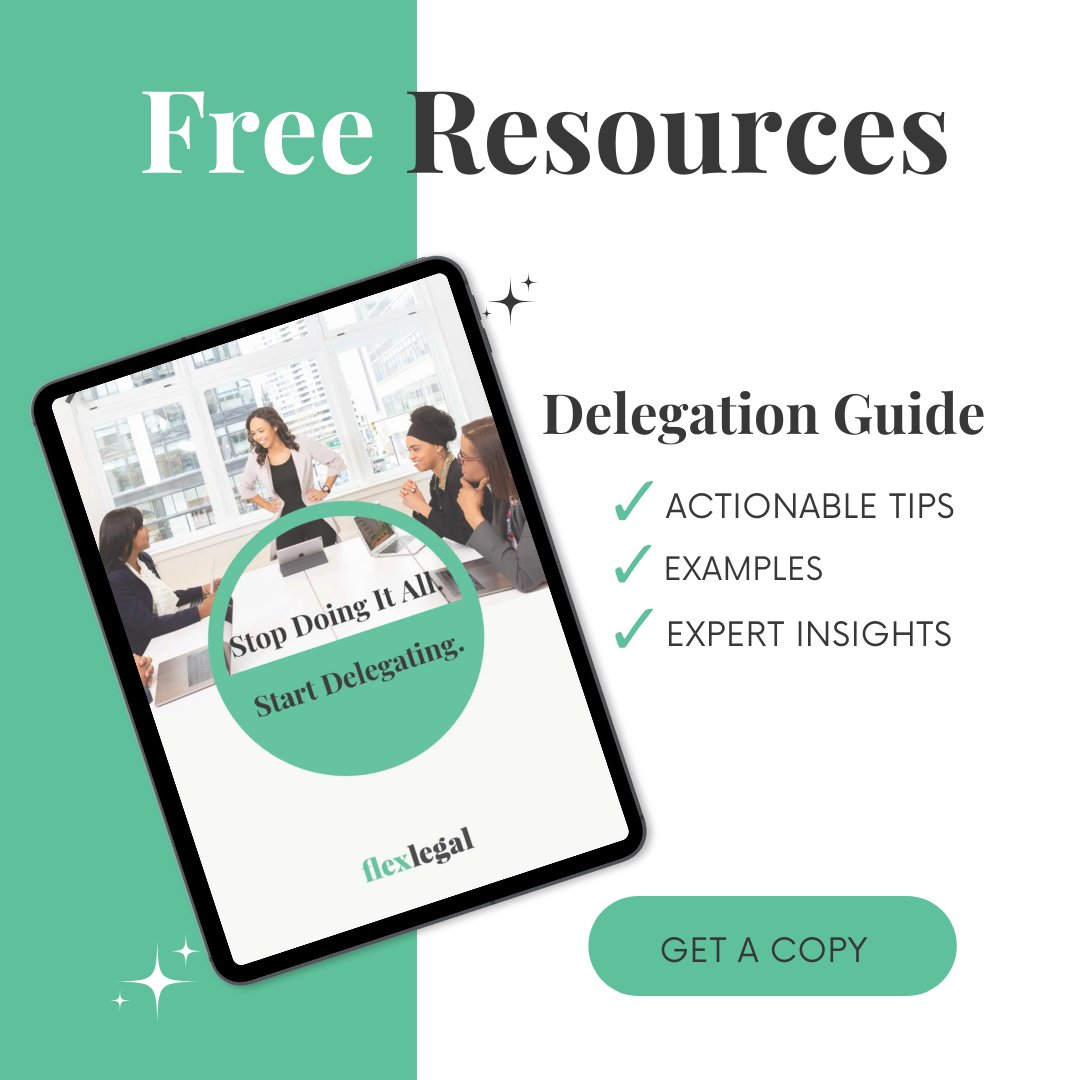 FlexLegalNet's tweet image. Discover easy to use strategies to delegate tasks effectively and free up valuable time for high-priority projects.
flexlegalnetwork.com/free-resources

Hire Us or Join Us.
Save money, time, and stress.
Visit flexlegalnetwork.com

#delegate #learntodelegate #tipstodelegate