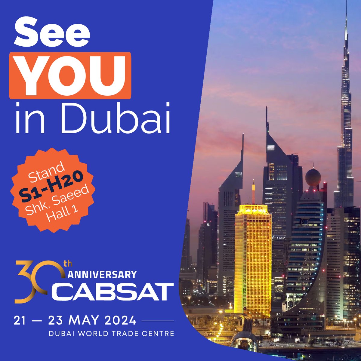 Will we meet you in Dubai? Our experts are ready for you at booth S1-H20. Let us help you to make your productions more efficient, streamlined and creative!

#TheVislinkDifference #VisitDubai #Broadcast #MilGov