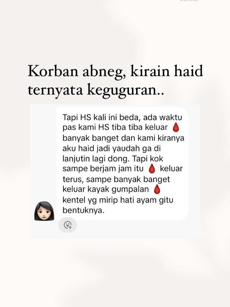 Shock banget bacanya🥺

guys sebelum hubungan kalian terlalu jauh tolong cek background, bibit, bebet, bobot pasangan kalian dulu, biar gak kejadian kayak gini…