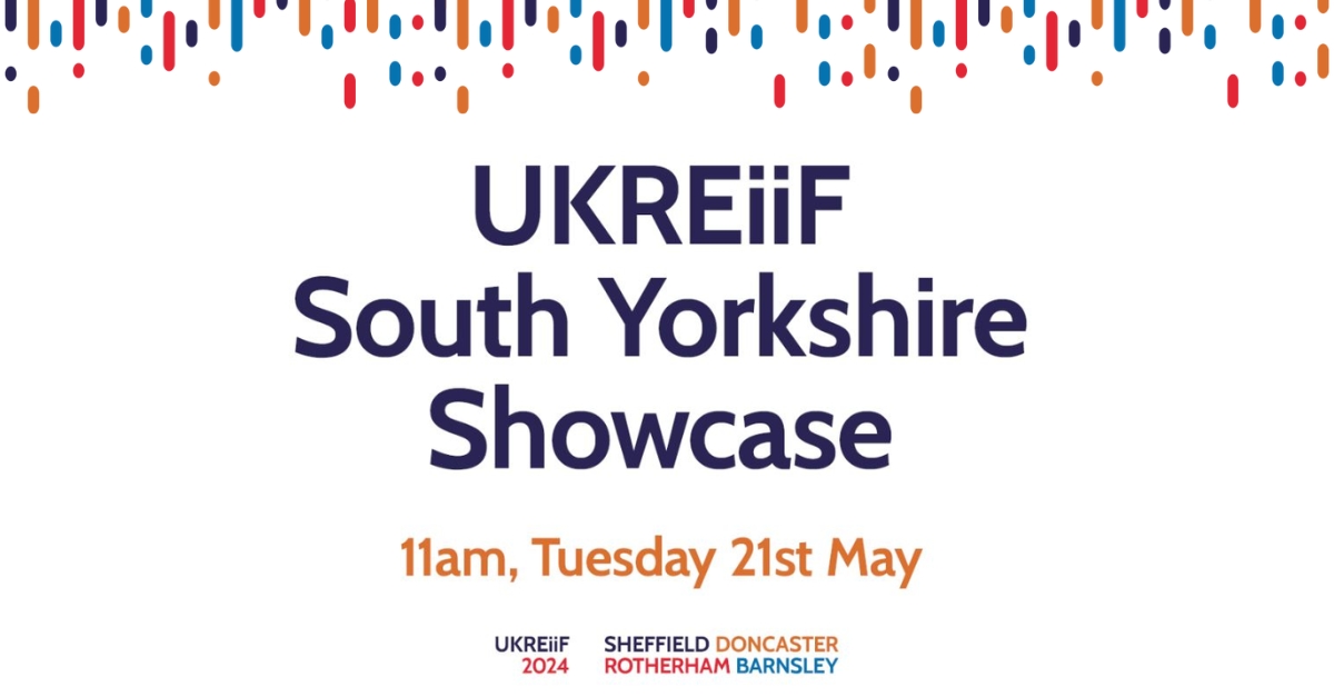 Join tomorrow at @UKREiiF for an exciting discussion on the future of #SouthYorkshire and #Doncaster! 📅 When: May 21st, 11:00am 📍 Where: SCAPE Public Sector Stage at #UKREiiF @MyDoncaster @SouthYorksMCA @SouthYorksMayor @MayorRos @SouthYorks_Biz