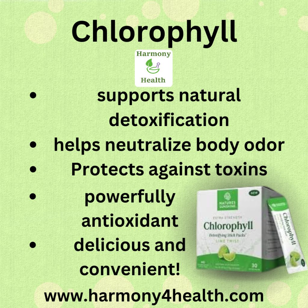 Throw a few of these single-serve chlorophyll packets into your purse, travel bag, or gym bag for easy on-the-go benefits! #health #chlorophyll #h4h #harmony4health #sh

harmony4health.com