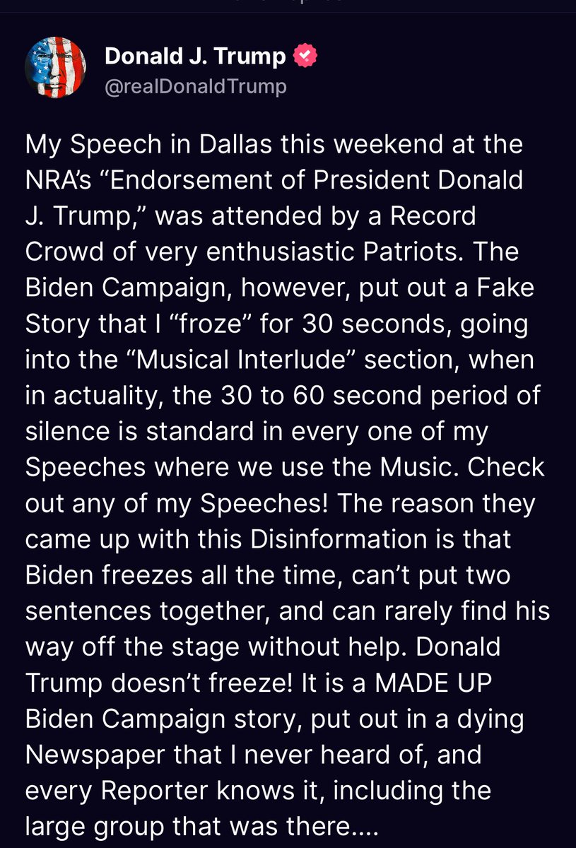 This is trumps response. 🙄 . All they do is lie, lie, lie. And when they’re done with that, they lie some more. They lie even when the truth would’ve been easier. MAGA is just a bunch of immoral thugs.