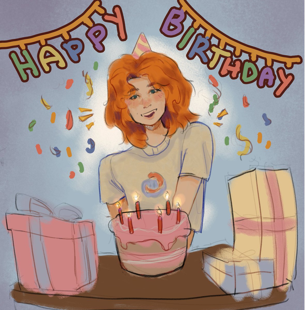 happy birthday eloise!! 🎂🎉🎊

#soupforeloisefanart