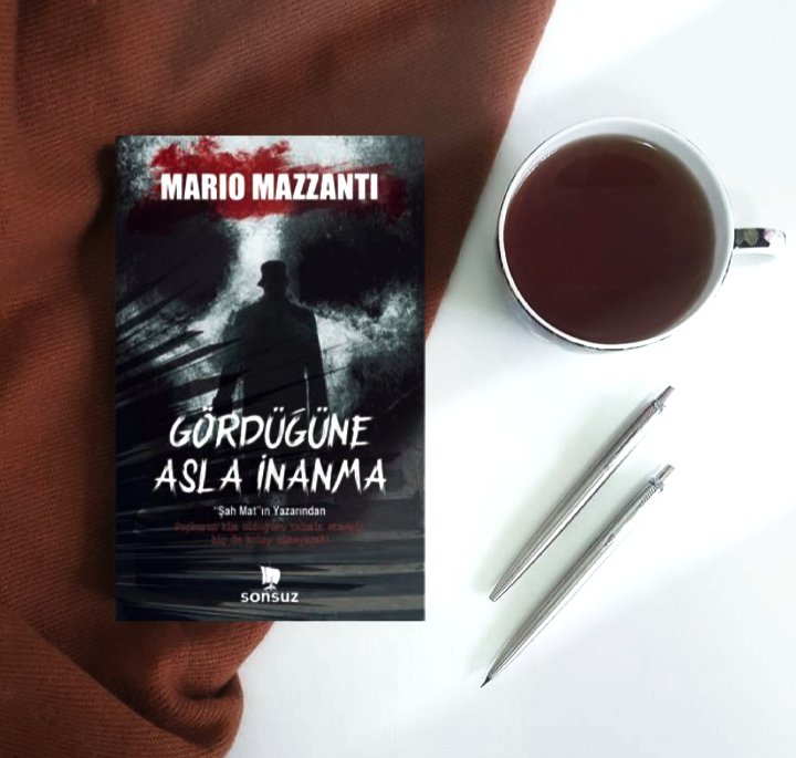 'Bazen gördüklerine güvenmemek lazım..'

📖 Gördüğüne Asla İnanma
✒️ Mario Mazzanti

Ayşe ablamla (@Keyfi_Kitap) yine bir Mazzanti kitabında buluştuk. Keyifle okuyalım.. 🥰

#Mayıs 6️⃣ #YeniKitap
#2024OkumaGüncem