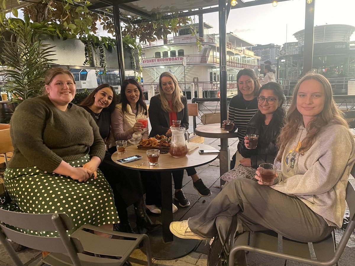 We finally got to celebrate @clairerich28 PhD thesis submission and what a thesis it is! 🥳💫 Great way to welcome new members of the Cardio-Obstetrics McClements Research Group @UTS_Science @UTSResearch #preeclampsia #placenta #pregnancy