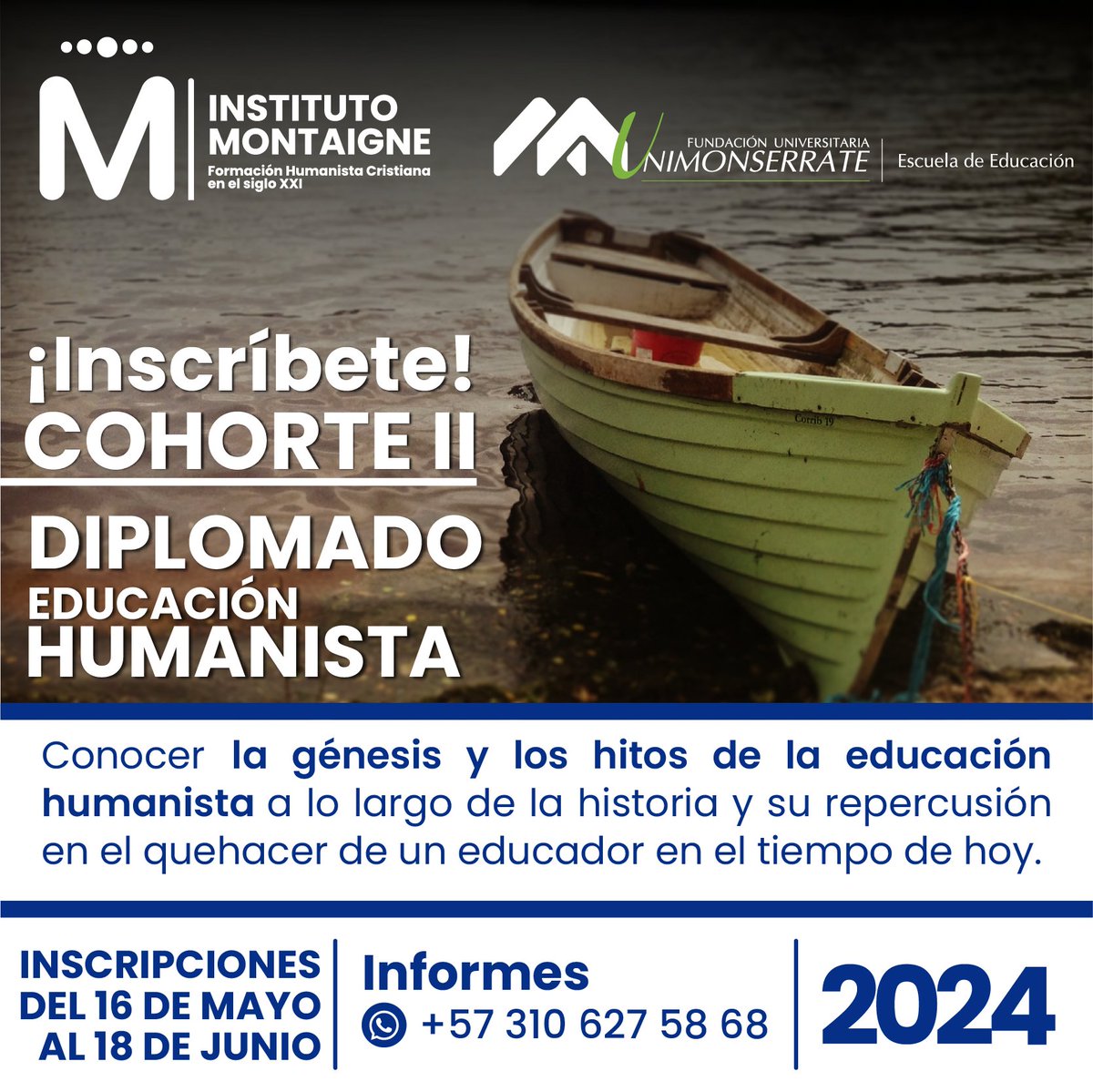 DIPLOMADO INSTITUTO MONTAIGNE. INSCRIPCIONES ABIERTAS. SEGUNDA COHORTE