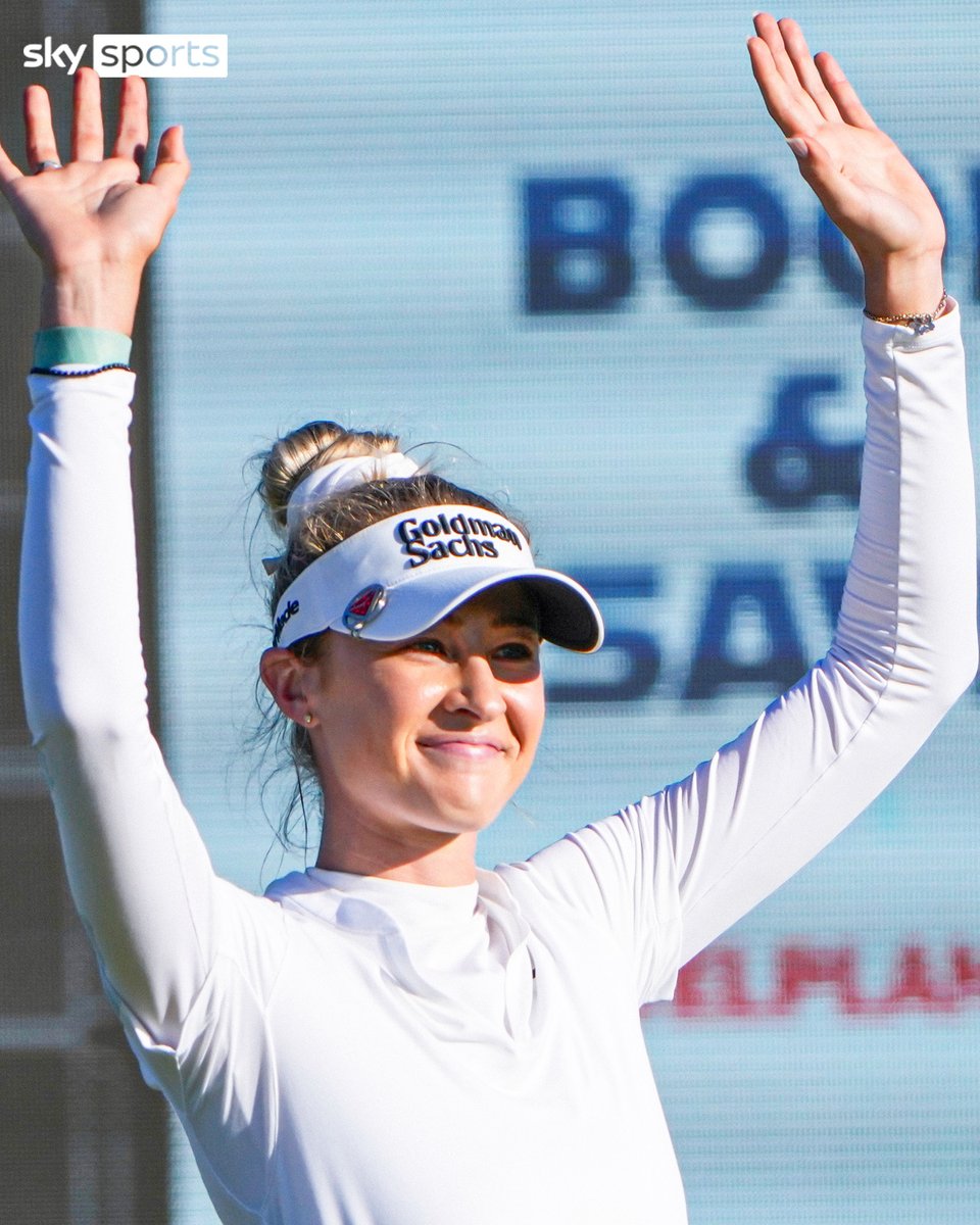 Back to winning ways 🏆 Just the six wins from seven starts for Nelly Korda 🤯
