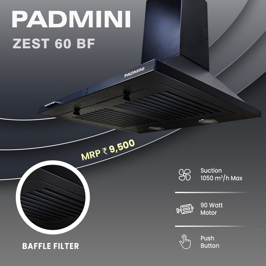 EssentiaIndia's tweet image. 📷Introducing our latest innovation in home improvement: the Zest 60 BF Black chimney. 

📷No Cost EMI
📷Pan India Delivery
📷Available On Amazon &amp;amp; Flipkart.

Visit Now - padminiappliances.com

#KitchenChimney #Upgarde #NewArrival #ProductLaunch #Padmini #India #ModernKitchen