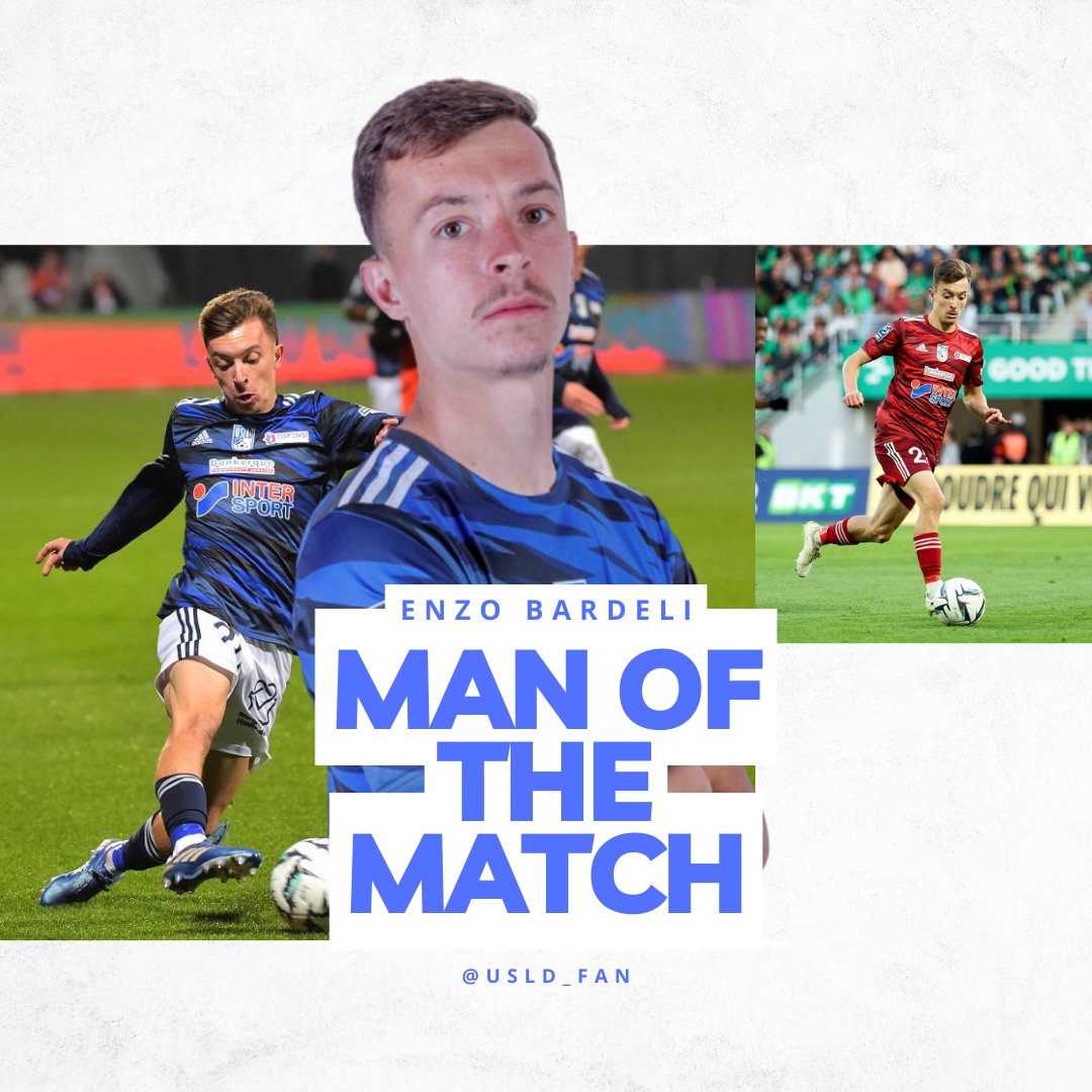 DevulderThomas1's tweet photo. Enzo Bardeli est élu homme du match face à Angers par la communauté USLD_FAN
Bravo à toi Enzo !
Le classement ⤵️
1er Enzo Bardeli 39%
2eme Loïc Bessilé 28%
3eme Opa Sangante 20%
4eme Julien Anziani 13%
#SCOUSLD https://t.co/wj48D8dIgm