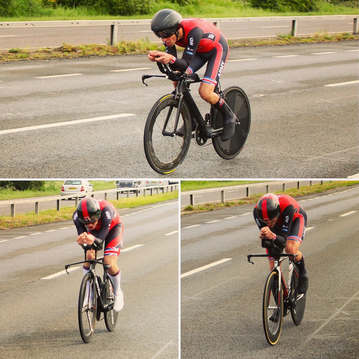 Our Army Time-Triallists were out in force over the weekend at the RN-hosted Inter-Services Time Trial in Yeovil, Somerset. Full CTT race report here: cyclingtimetrials.org.uk/race-report/26… #inspiringsoldierstocycle