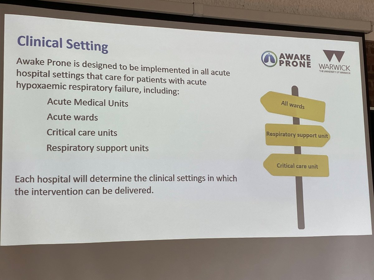 #awakeprone really interesting trial. We practiced awake prone in Covid-19 why did we stop?! @UHWResearch fancy a collab?! @NOrF_CCO_RRS @KeithCouper thanks for a great presentation 👍