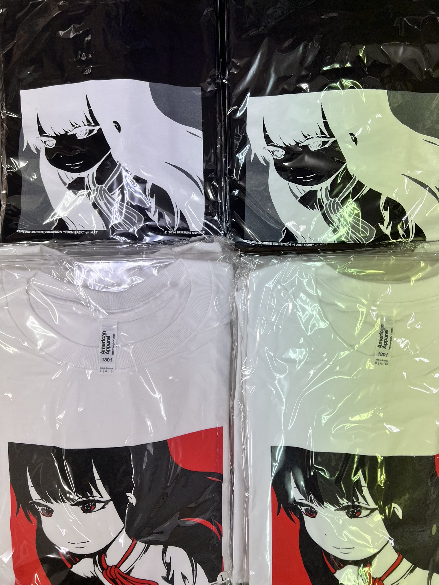 押切蓮介 Tシャツ 新品 MAT 個展 XL ハイスコアガール 他 押切蓮介 Tシャツ 新品 MAT 個展 XL ハイスコアガール 他 ハイスコアガール