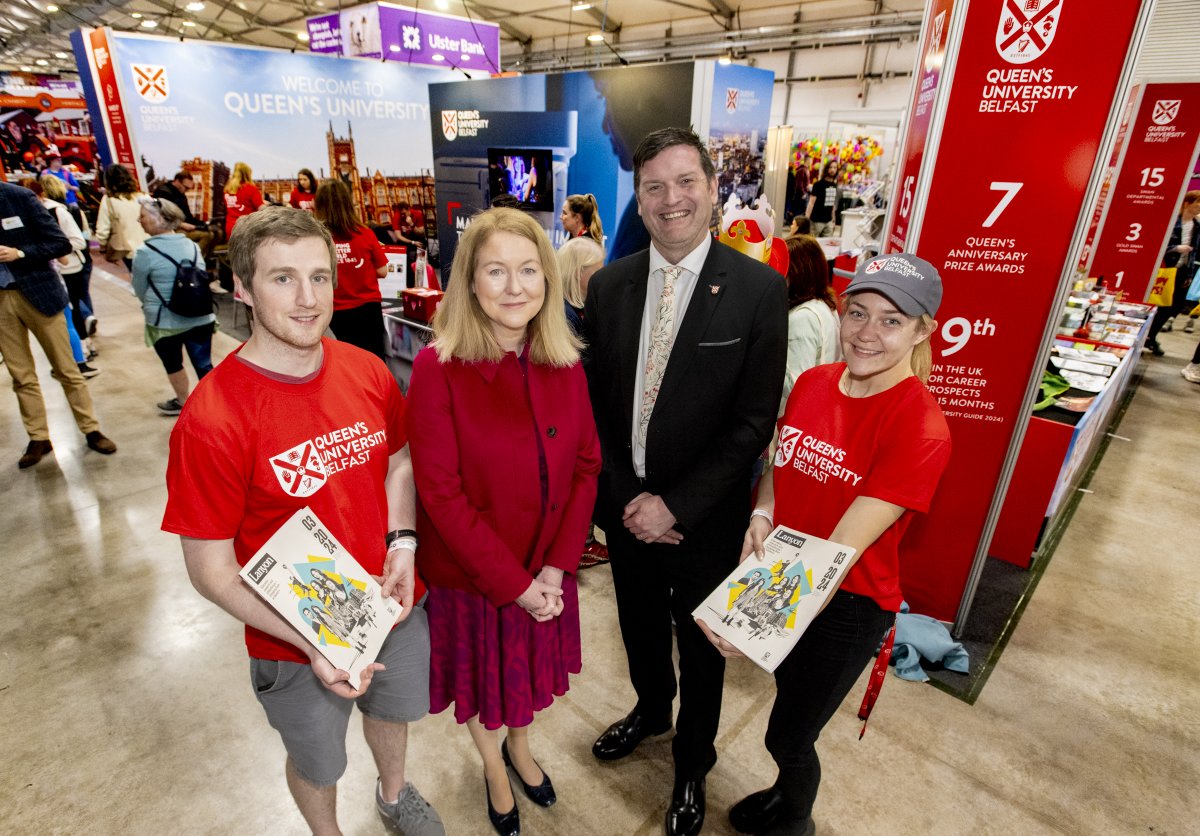 'As a fresher in 1985, Belfast was very different due to the troubles. I felt privileged to be a student at Queen's and to travel to the Lanyon building with its rich history and promise of future success'. We caught up with @QUBelfast graduate Theresa Morrissey @balmoralshow