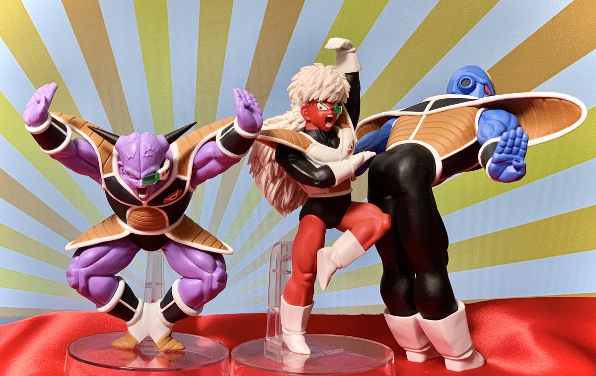 バータゲット😊 ギニュー特戦隊出動‼️‼️ ややはり3人