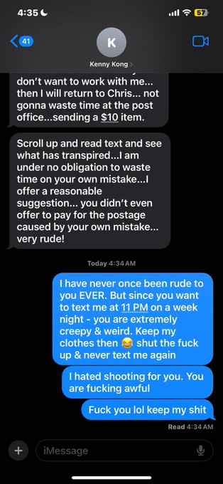 Do not work with @KennyKongxxx he&rsquo;s the absolute worst lol. He will text you paragraphs at 11 PM on a<a class="tags" target="_blank" title="On Twitter" href="/?out=eyJ0eXAiOiJKV1QiLCJhbGciOiJIUzUxMiJ9.eyJpYXQiOjE3MjA5NjY4MDMsImlzcyI6InR3cG9ybnN0YXJzLmNvbSIsIm5iZiI6MTcyMDk2NjgwMywiZXhwIjoxNzUyNTAyODAzLCJyZWRpcmVjdF91cmwiOiJodHRwczovL3R3aXR0ZXIuY29tL0tlbm55S29uZ3h4eCJ9.2XJU-I3ZQZIjMgOv6UhQWaRnfbpO_QHXh6Z8AjvpHIzjfblGsdp4sI7aUUviIhznaK8X-QELNKPHGuV2lkoMAA">@KennyKongxxx</a>