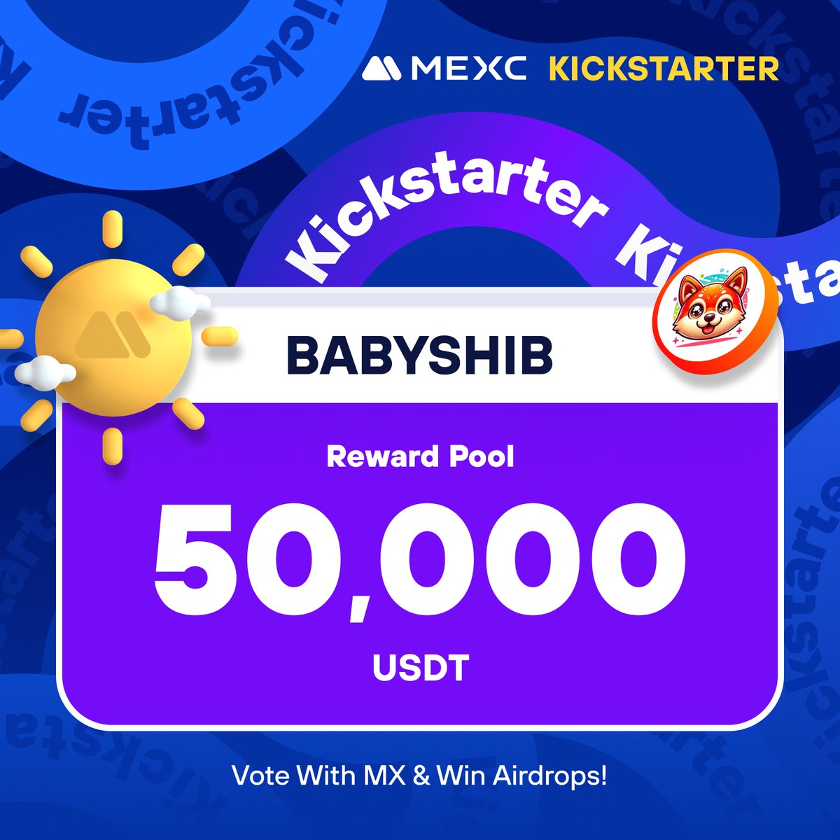 .@Babyshib_chain, a project committed to making every moment count, creating memories, achieving milestones, and celebrating success, is coming to #MEXCKickstarter 🚀 🗳Vote with $MX to share massive airdrops 📈 $BABYSHIB/USDT Trading: 2024-05-21 14:00 (UTC) Details: