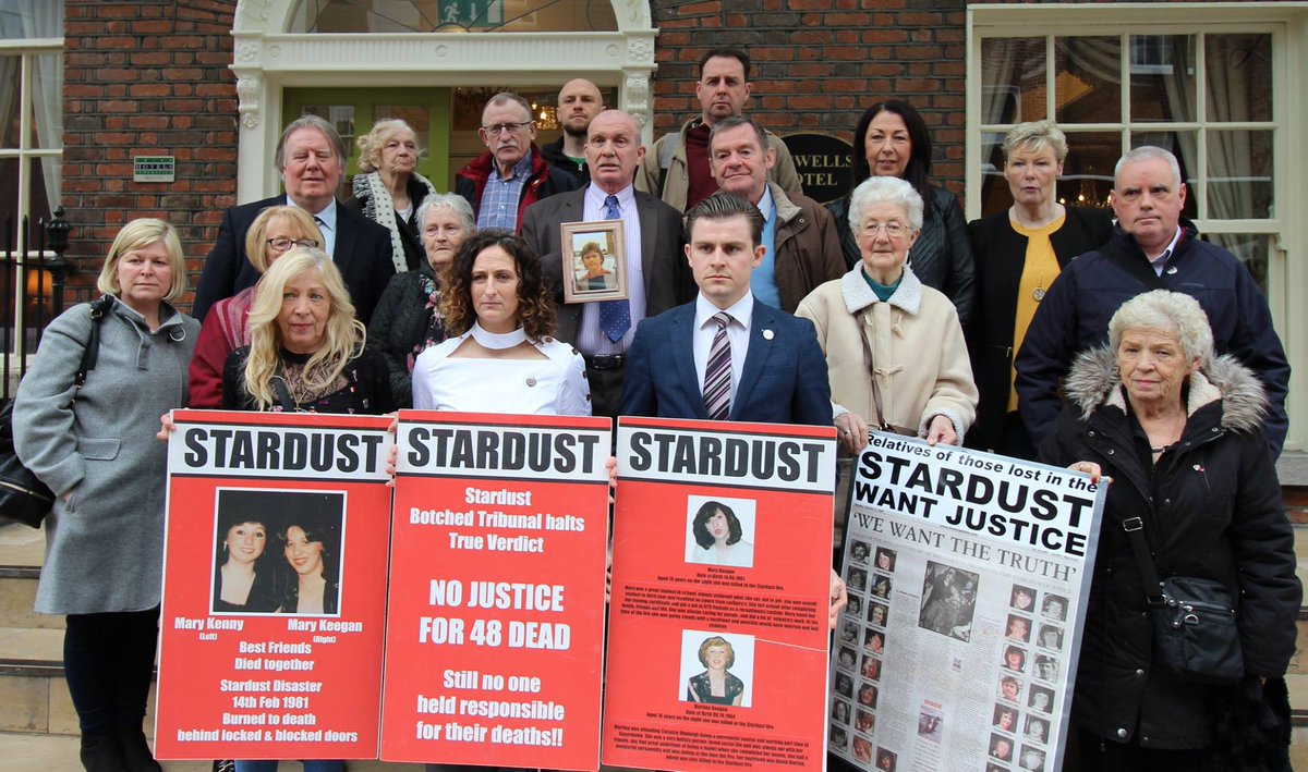 Gratitude to @LNBDublin of Sinn Féin for her unwavering support for the Stardust 48. From taking our case to the ECHR, spearheading the Truth postcard campaign, & connecting us with Phoenix Law. We are profoundly thankful and proud of her. Best wishes for the #Euelections2024
