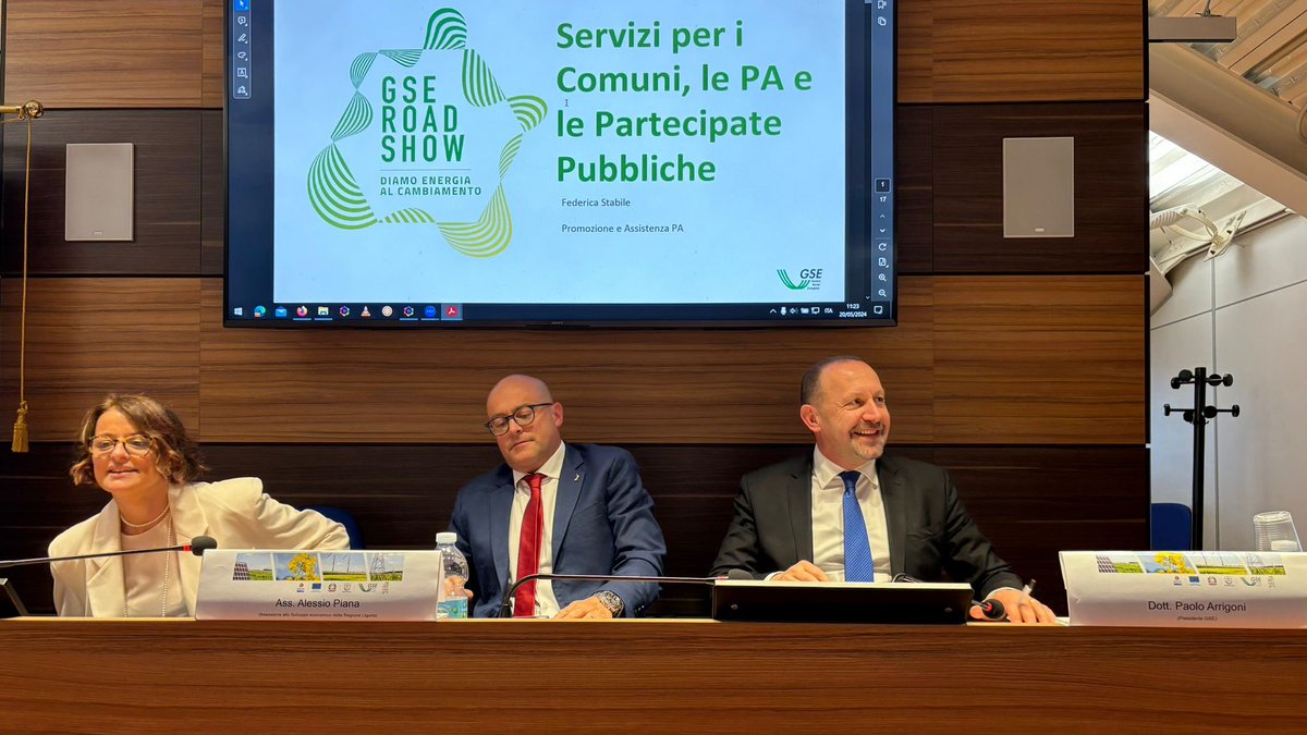 'Il #GSE è stato incaricato dal #Mimit a gestire il #PianoTransizione5.0. Sono 6,3 i miliardi di € stanziati a beneficio di #imprese, con crediti di imposta, x consentire la trasformazione digitale e #green, attraverso #rinnovabili, #efficientamentoenergetico' @arrigoni_paolo