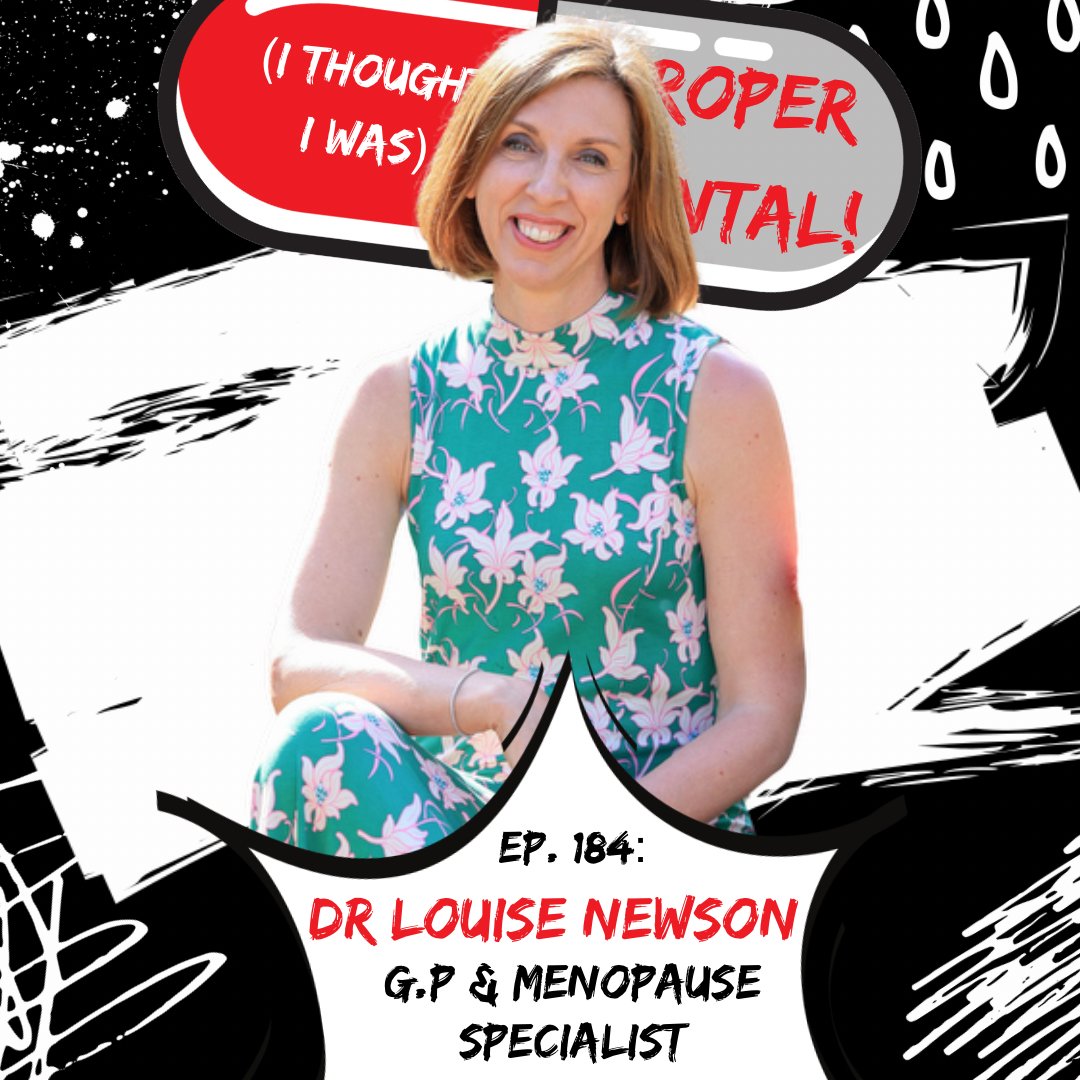 Proper Mental Podcast (@propermentalpod) on Twitter photo Episode 184 with <a href="/drlouisenewson/">Dr Louise Newson</a> is out now!
We chat all things menopause, perimenopause and mental health.
Symptoms, support, misdiagnosis and misunderstandings.
Out now on all podcast platforms!
pod.link/1558936731 Episode 184 with <a href="/drlouisenewson/">Dr Louise Newson</a> is out now!
We chat all things menopause, perimenopause and mental health.
Symptoms, support, misdiagnosis and misunderstandings.
Out now on all podcast platforms!
pod.link/1558936731