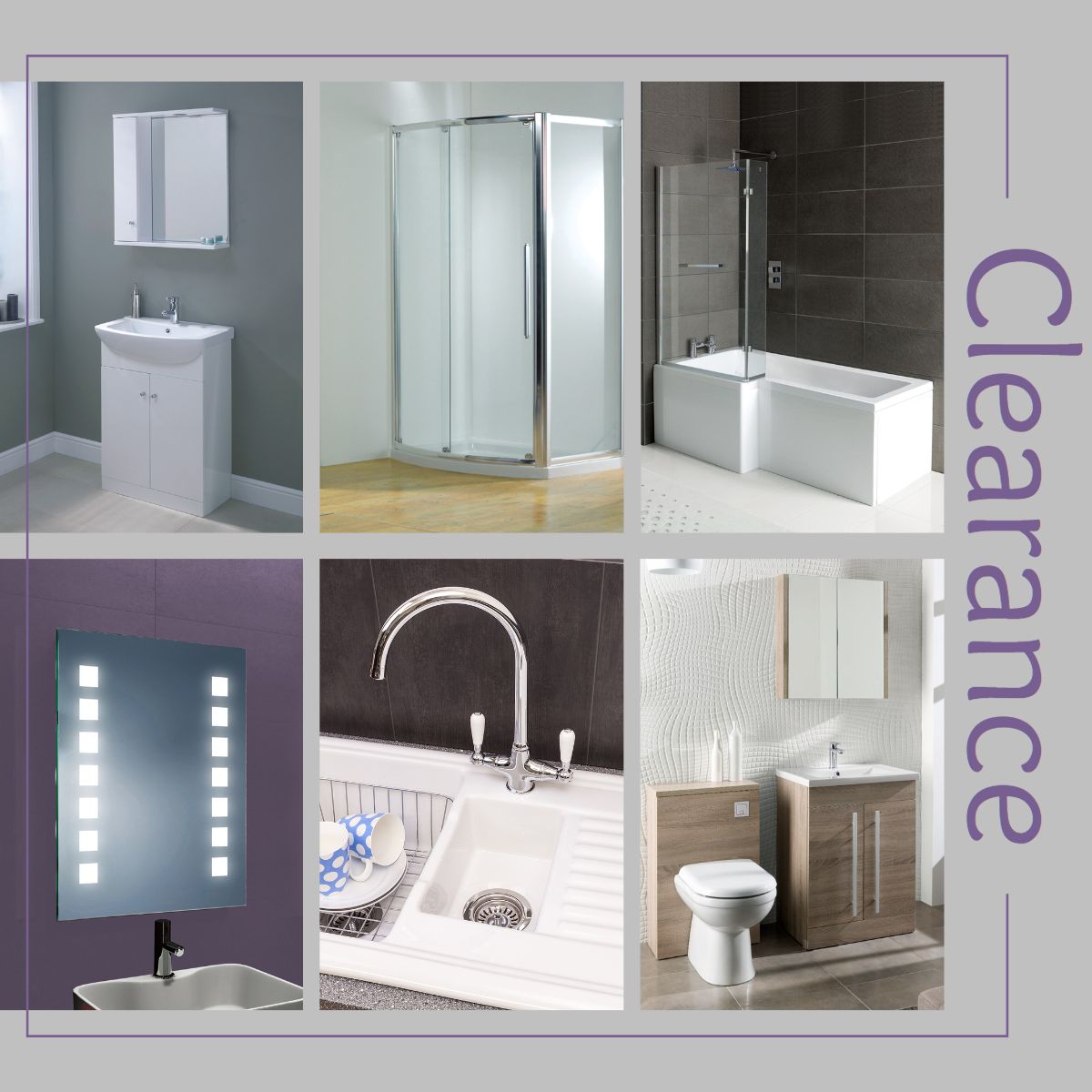 Our clearance section is now LIVE on our website, featuring amazing deals on top-quality bathroom products! We've got everything you need to upgrade your bathroom at unbeatable prices. Head to our website now and grab a bargain before they're all gone! #ClearanceSale #Discounts