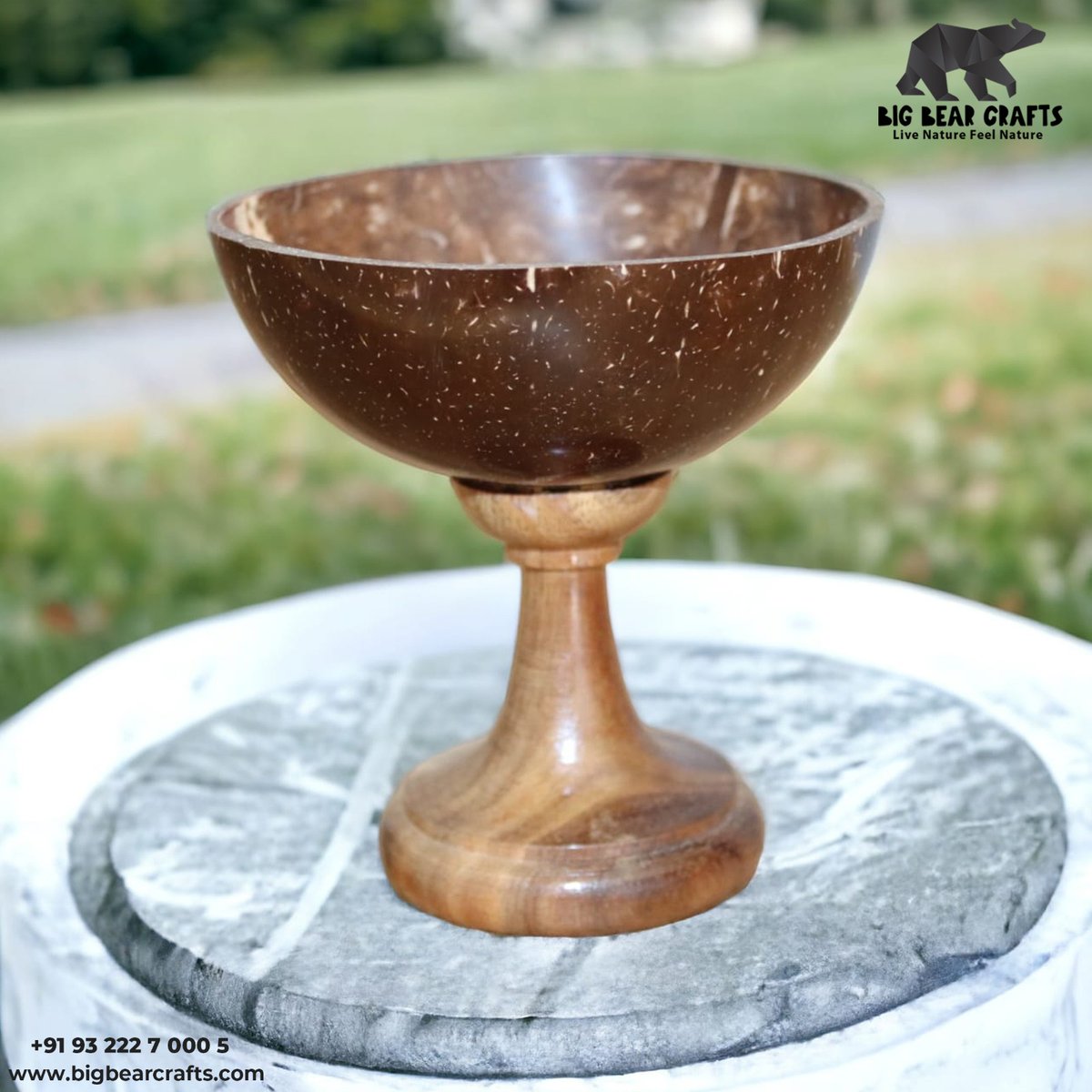 bigbearcrafts's tweet image. 🌴✨ Elevate your #dessert game with our eco-friendly #coconutshellbowls from Big Bear Crafts!

Visit bigbearcrafts.com 

#CoconutBowls #DessertLovers #HandcraftedProducts #TeakwoodProducts #WoodenProducts #SoapStoneProducts #SustainableLiving #EcoFriendly #CoconutCreations