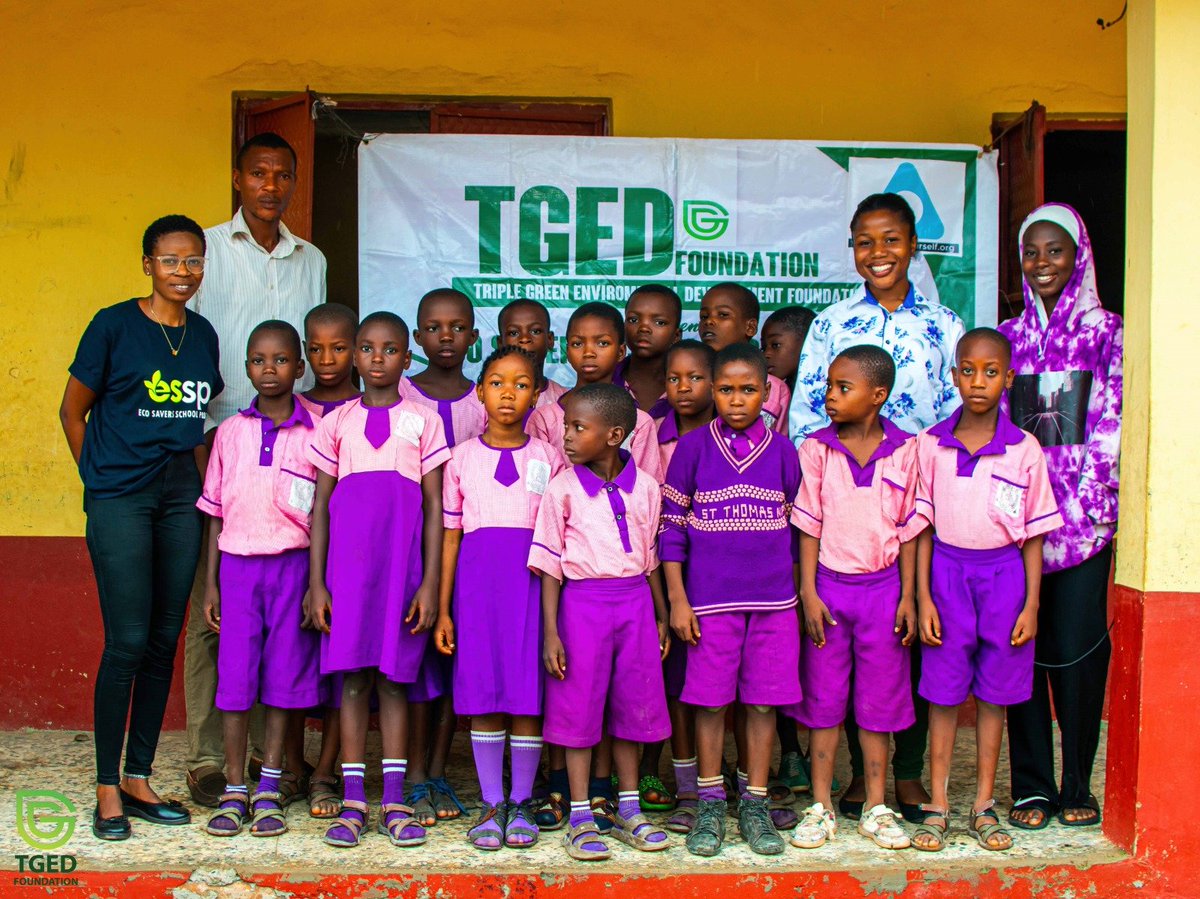 On May 16th, we visited St Thomas Primary School in Ado-Ekiti as part of our Eco Savers School Project (ESSP) 2024. Through engaging sessions, we taught students about climate change and their role in mitigating its effects. @ekititrends @EkitiForestry @aynigeria_ @Debiwumi