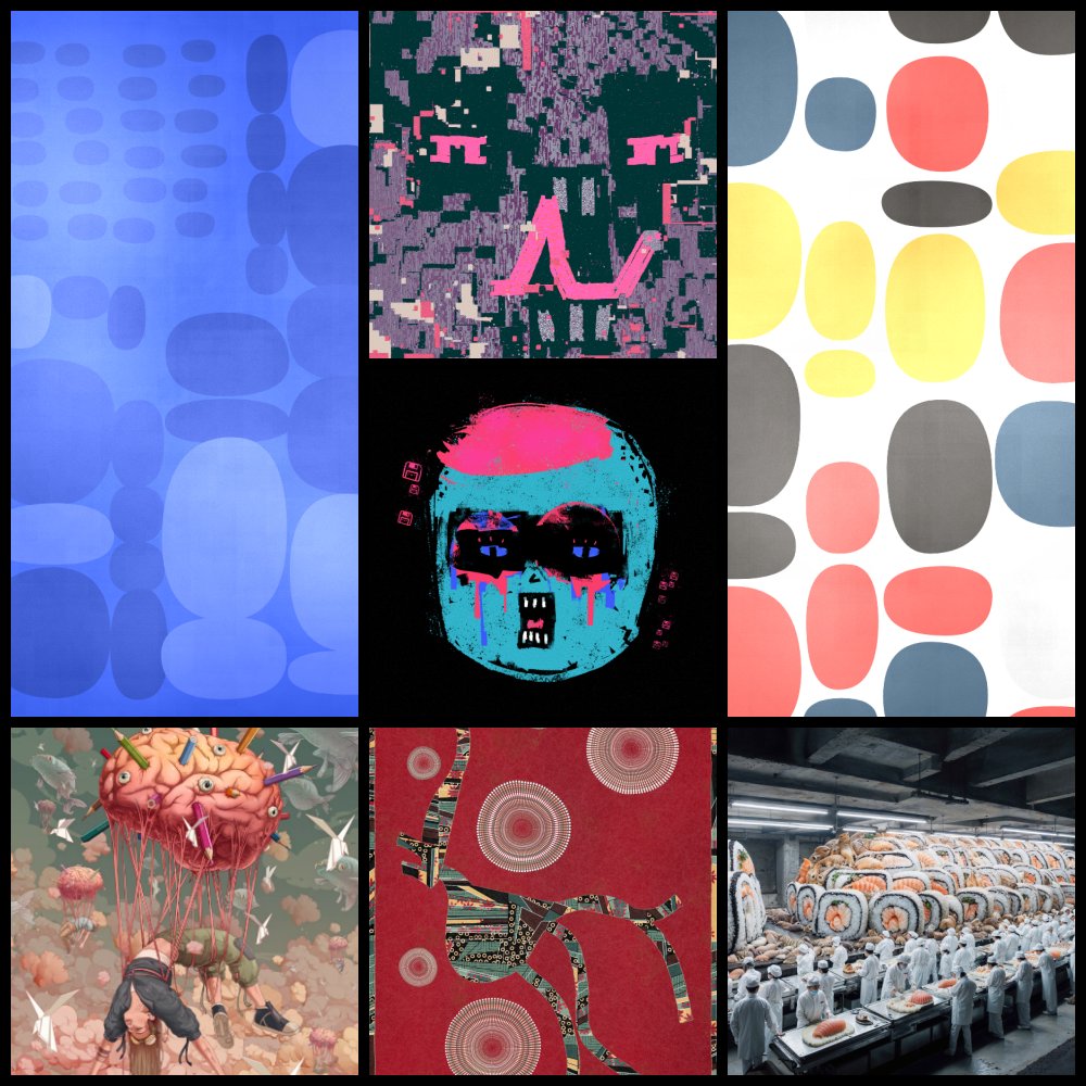 🖼️ 24 HOURS OF ART 📊 Monday Highlights 🪨 Selective Pebbles ‘Pebbles’ /1k by Zeblocks x NextGen 6529 sees a quartet of selective acquisitions, all above current list of 2.2 ETH: ▪️ Pebbles #82 (Blueprint Palette): 8 ETH ▪️ Pebbles #143: 4.2069 WETH to punksladsmemes.eth ▪️